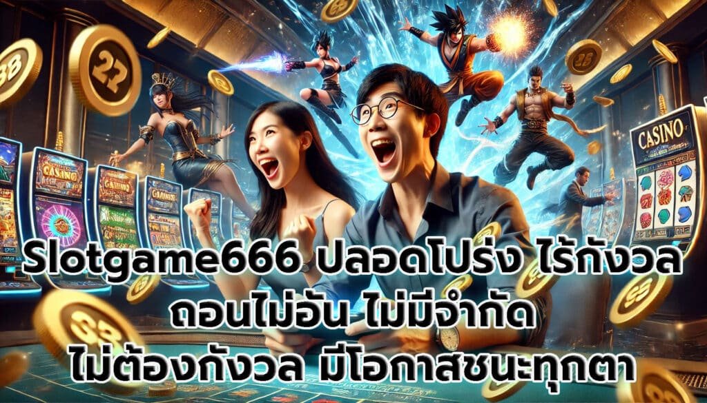 Slotgame666 ปลอดโปร่ง ไร้กังวล ถอนไม่อั้น - 1